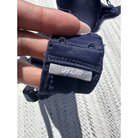 Aerie Bra 36C Blue Real Free Full Coverage Lined Underwire Pastel Adult Womens - Picture 10 of 12